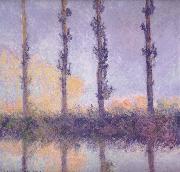 Claude Monet fFour Trees Spain oil painting artist